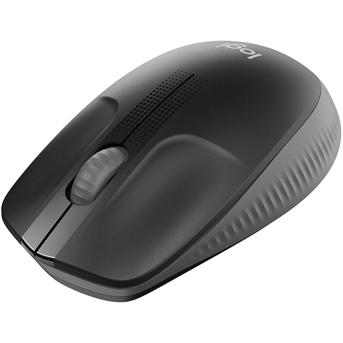 Souris sans fil Logitech M190 (Noir/Rouge)